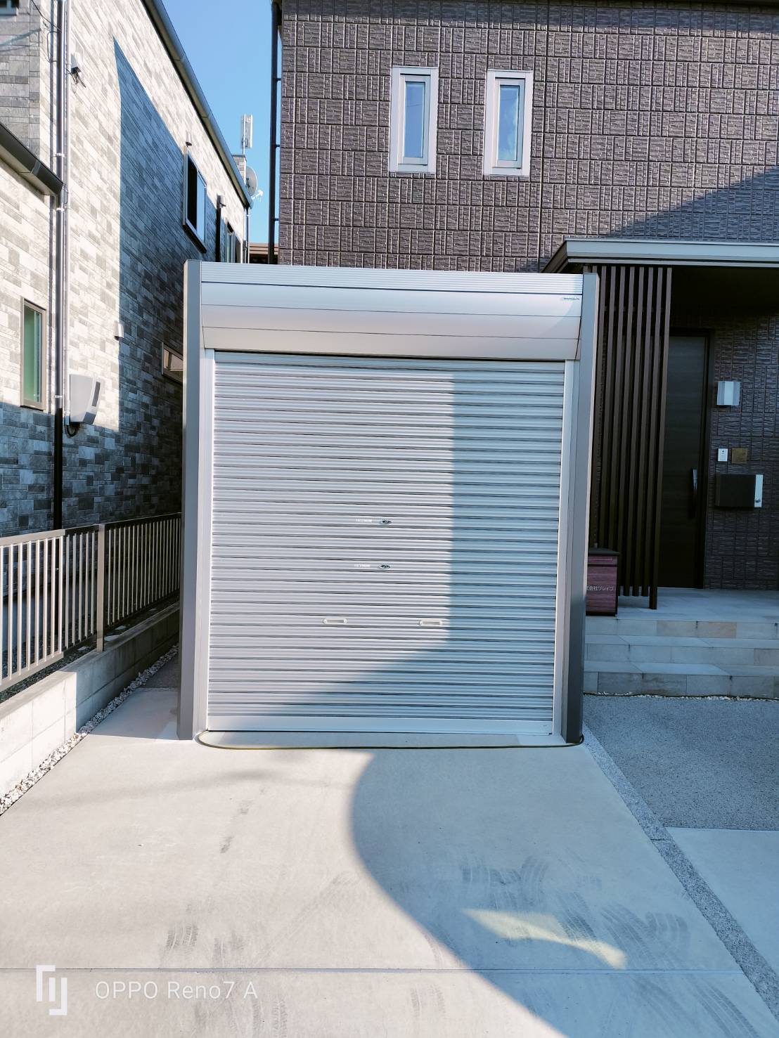 バイクガレージ工事